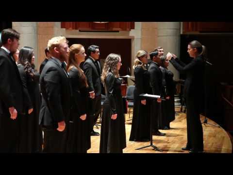 Conductor Catherine Sailer - DU Lamont Chorale - "Muusika" (Part Uusberg)