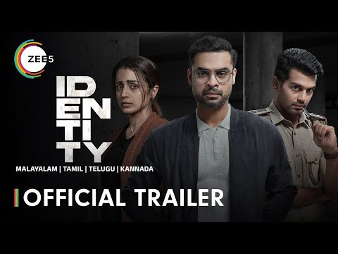 IDENTITY Trailer (Malayalam) | ZEE5 | Tovino Thomas, Trisha Krishnan, Vinay Rai | Watch Now