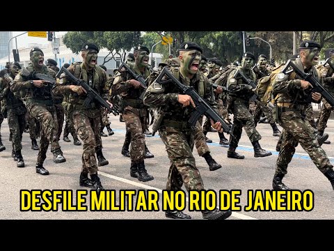 DESFILE DE 7 DE SETEMBRO NO RIO DE JANEIRO, 202 ANOS DA INDEPENDÊNCIA DO BRASIL 🇧🇷