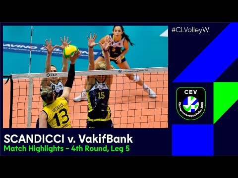 #CLVolleyW | Savino Del Bene SCANDICCI vs. VakifBank ISTANBUL - Match Highlights