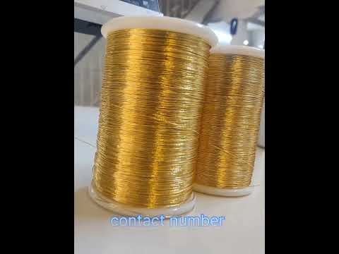 Real Gold Zari Thread