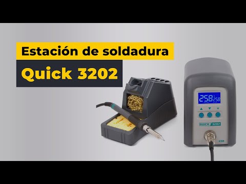 Estación de soldadura sin plomo QUICK 3202 ESD Vista previa  8