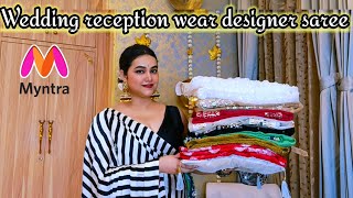 Designer Wedding wear Saree haul From Myntra @PoojaRikichoyal 