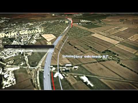 Wizualizacja drogi S7