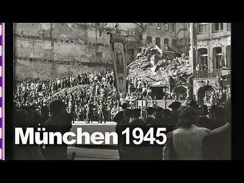 München 1945 - Munich - Fronleichnam - Corpus Christi - U.S. Army - Summer 1945