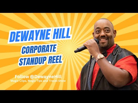 Voted #1 Keynote and Comedy Magician Dewayne Hill video.