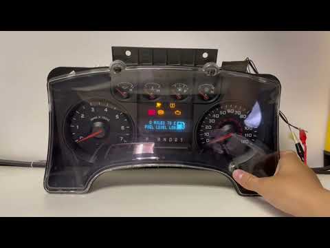 2009-2010 FORD F150 USED DASHBOARD INSTRUMENT CLUSTER TEST