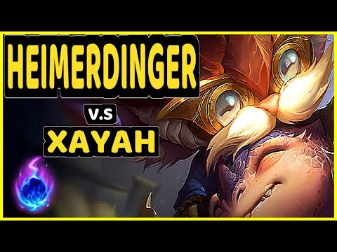 CODY SUN (HEIMERDINGER) vs XAYAH - BOTTOM ADC CHALLENGER GAMEPLAY - NA