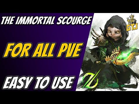 The Immortal! A GW2 Scourge Necromancer Build For All PvE | Nothing Will Stand in Your Way