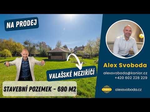 Video Stavební pozemek 690m2 Valašské Meziříčí – Krásno nad Bečvou