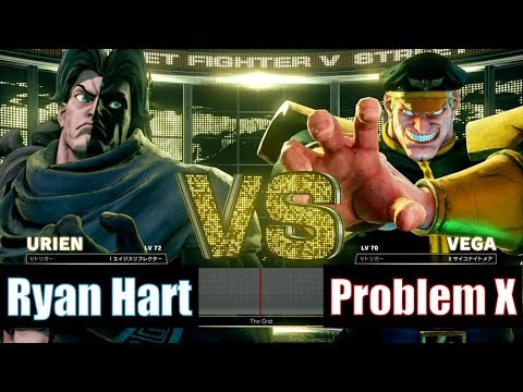 SFV / Ryan Hart vs Problem X：(Urien / ユリアン) vs (M.Bison / ベガ)　2018.11.23
