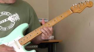Pee Wee Crayton Guitar Lesson - Double Stop Bends
