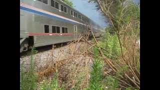 preview picture of video 'Eastbound Empire Builder at Elm Grove WI'