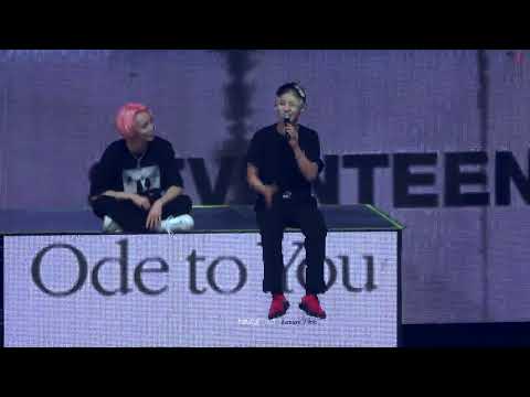 190831 "호랑이로 장식한 호시의 엔딩멘트" ODE TO YOU in SEOUL 세븐틴 SEVENTEEN 호시 직캠 HOSHI FOCUS