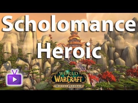 Mists of Pandaria Beta Guide with Commentary - Scholomance Heroic Revamped Dungeon