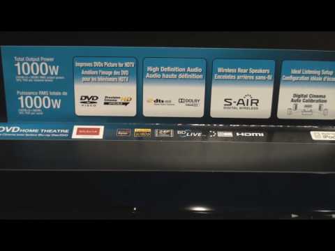 Overview of the Sony BDV-E500W Blu-Ray BRAVIA Theatre System