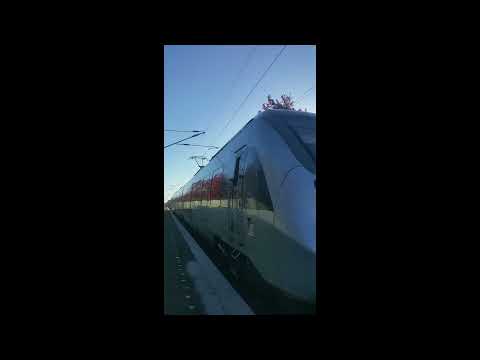 Bahnhof Lauta(Niederlausitz) (Teil3)- Die Einfahrt der S-Bahnlinie MD S4 nach Markkleeberg-Gaschwitz