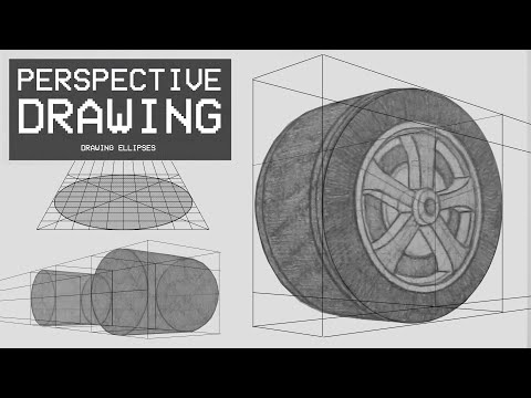 Perspective Drawing 14 - Drawing Ellipses