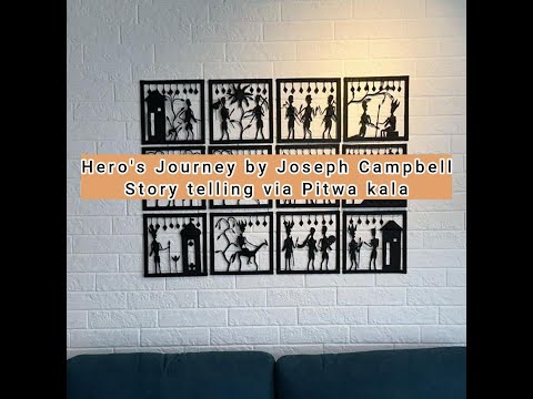 Hero's journey by Joseph Camphell in Pitwa kala by Chinhhari arts