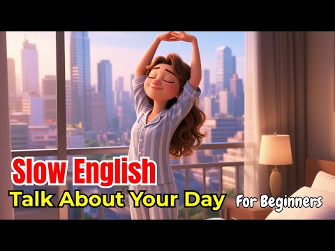 初心者向け簡単英会話練習｜1日の出来事を話す方法｜日常生活 (Learn How to Talk About Your Day in English | Easy Conversation Practice For Beginners | Daily Life)