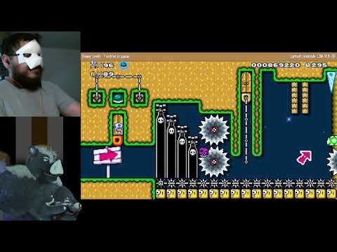 Super Marcos World - World 4, part 1 (SMM2 streams #119)