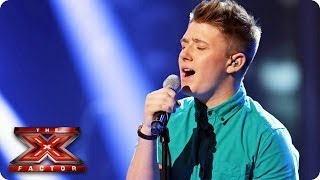 Nicholas McDonald sings She&#39;s The One by Robbie Williams - Live Week 2 - The X Factor 2013