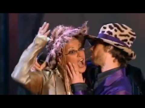 Jamiroquai feat. Anastacia - Bad Girls Live at Brit Awards (2002)