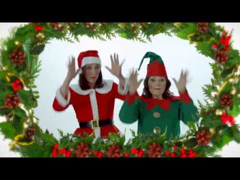 Makaton - UP ON THE HOUSETOP - Singing Hands