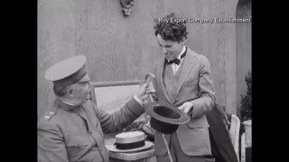 Charlie Chaplin Removing His Moustache - Behind the Scenes Archival Footage