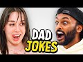Dad Jokes | Don't laugh Challenge | Abby vs Sath | Raise Your Spirits