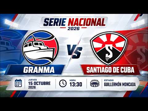 GRANMA vs  SANTIAGO   VIVO ⚾🔥 |  14 OCTUBRE 2026 | SERIE NACIONAL DE BÉISBOL