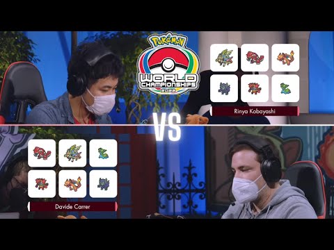 2022 Pokémon World Championship VGC Master Division Top16 Rinya Kobayashi vs Davide Carrer
