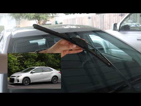 Toyota Corolla Windshield Wiper Install | Rain-X
