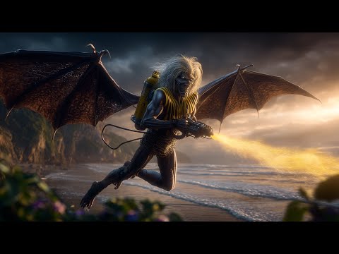 Flight Of Icarus - Iron Maiden 4K AI VIDEO ANIMATION