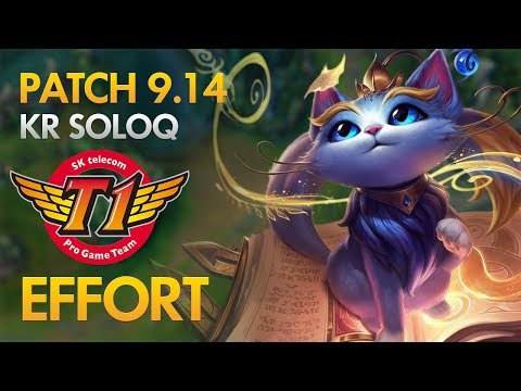 SKT T1 Effort - Yuumi Support - KDA 6/3/19