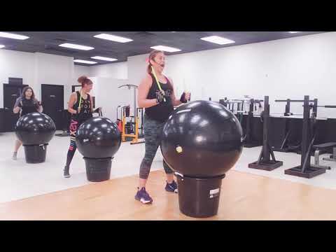 #proudmary #tinaturner "Proud Mary" Tina Turner Cardio Drumming Dance Fuze Studio