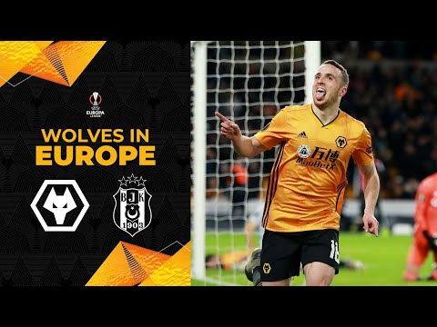 Jota hits hat-trick against Besiktas! | Wolves 4-0 Besiktas | 2019 Europa League Highlights