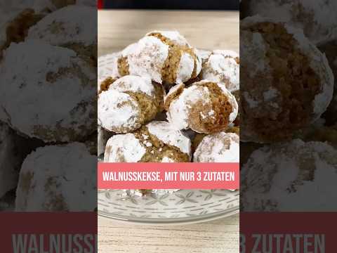 Walnut Cookies with 3 Ingredients #walnut #cookies #biscuits