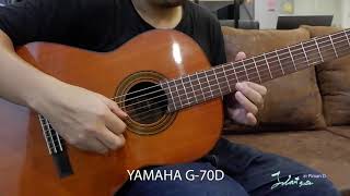 Video thumbnail for YAMAHA G-70D Sound Test by Jiant guitar CustomShop
