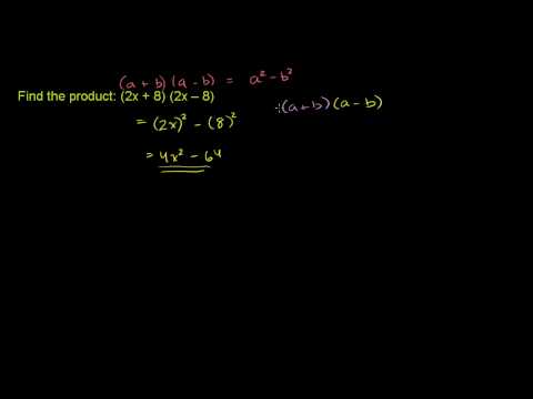 Special Products of Polynomials 3