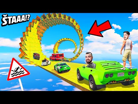 NATJERALI SU NAS DA IGRAMO OVU GTA 5 TRKU I NIJE SE DOBRO ZAVRŠILO... 😵🚗