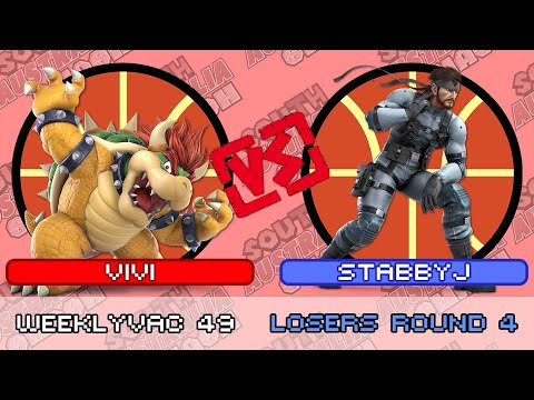 WeeklyVac 49 - SSBU - Vivi (Bowser) vs StabbyJ (Snake)