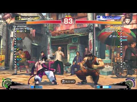 Toy Phantom (Guy) vs Haneyama (Juri) - AE2012 Endless Matches *720p HD*