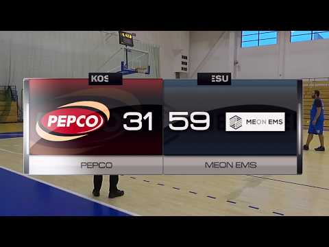 Pepco vs MEON EMS - III kolejka - I Liga Poznań - Koszykarska Liga Biznesu