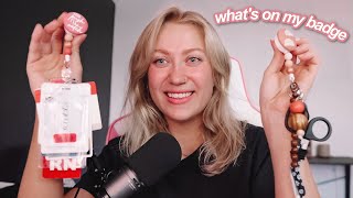 WHAT'S ON MY BADGE *LABOR AND DELIVERY NURSE* | what I keep on my badge reels