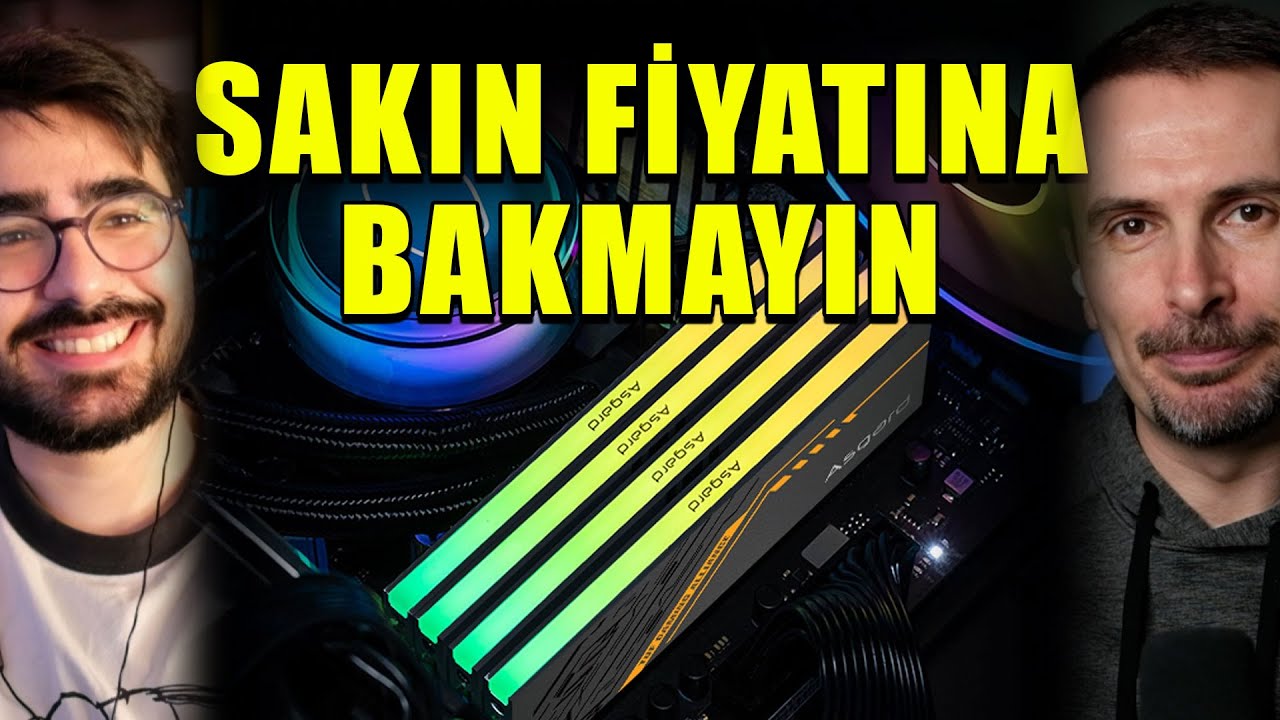 KRİZ RAYDAN ÇIKTI | RTX 5090'dan daha pahalı RAM kiti #takçalıştır