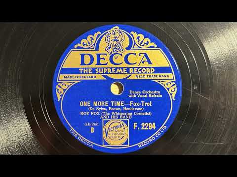 One More Time - Al Bowlly w. Roy Fox and his Band