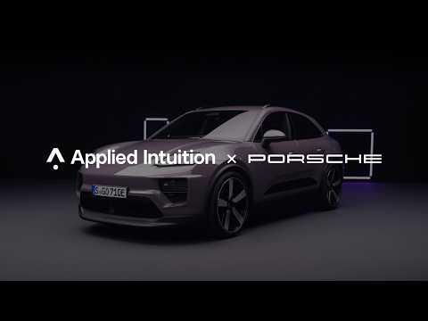 Automotive Software Partnership with Porsche | Live Action Brand Film | Applied Intuition