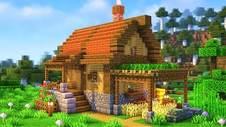 Minecraft | How to build A Simple Survival House | Tutorial