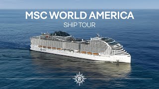 Download lagu Ship Tour of MSC World America | MSC Cruises mp3